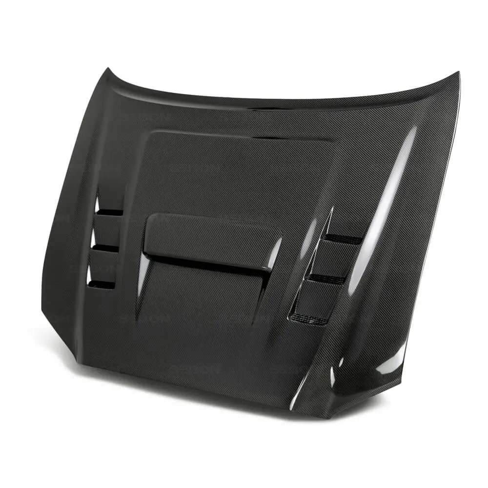 Ts-Style Carbon Fiber Hood Fits 2016-2023 Toyota Tacoma 1