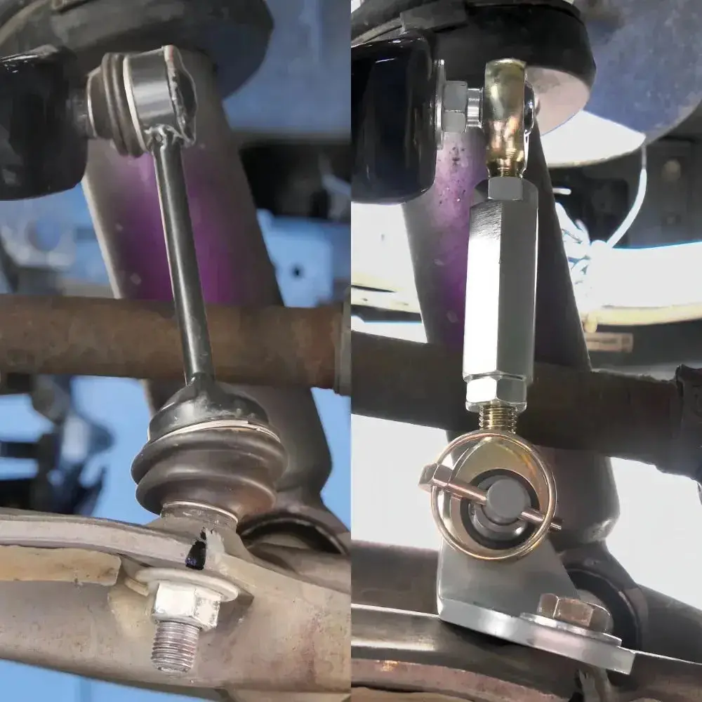 Plm Precision Works Quick Release Disconnect Sway Bar End Links V2 2021+ Ford Bronco 1