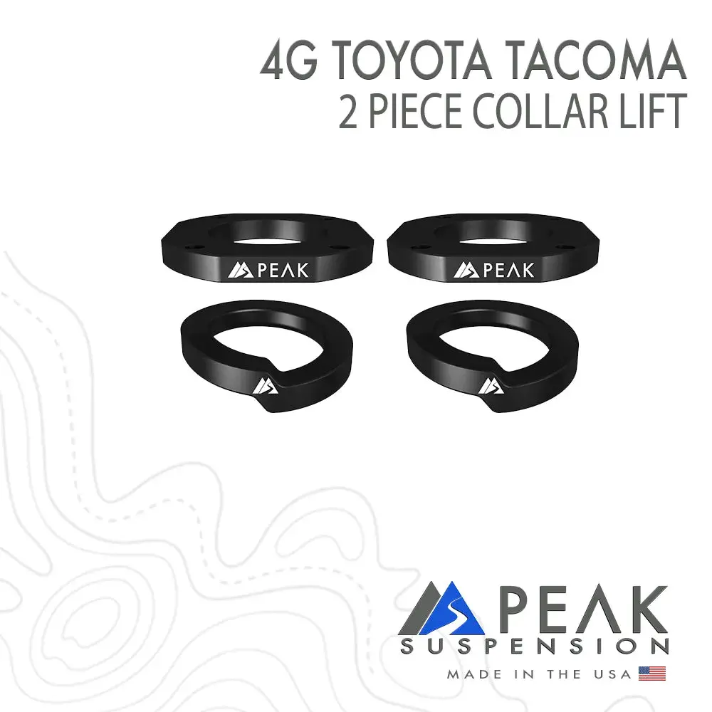 2-Piece Collar Lift Fits 2024+ Toyota Tacoma 1