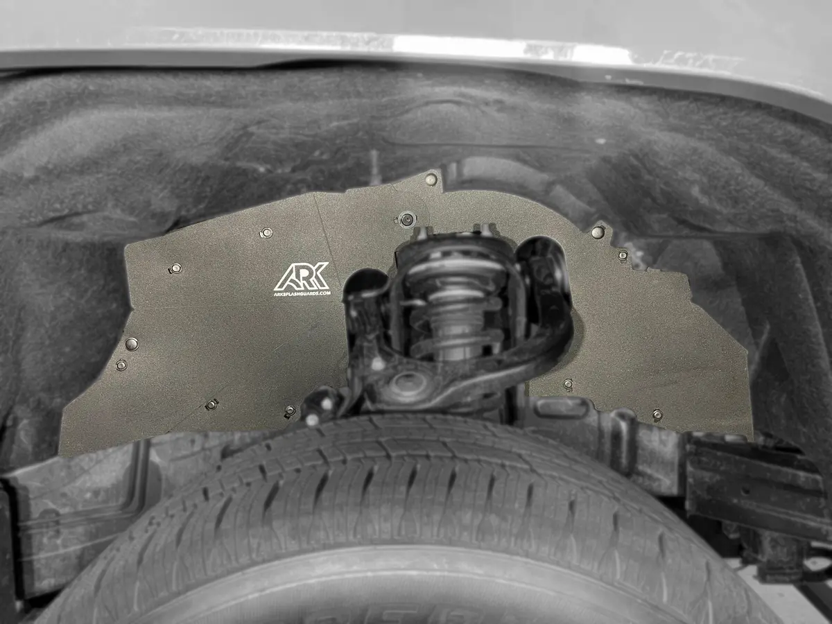 Trixpoly Splash Guards Fits 2024+ Toyota Tacoma 1