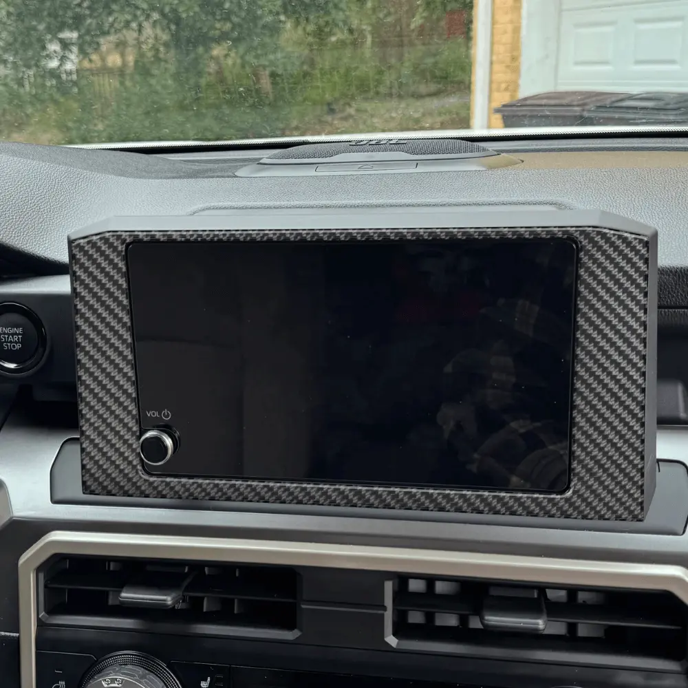 Display Screen Accent Trim Fits 2024+ Toyota Tacoma 1