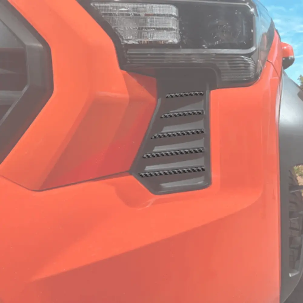 Grille Side Line Accent Trim Fits 2024+ Toyota Tacoma 1