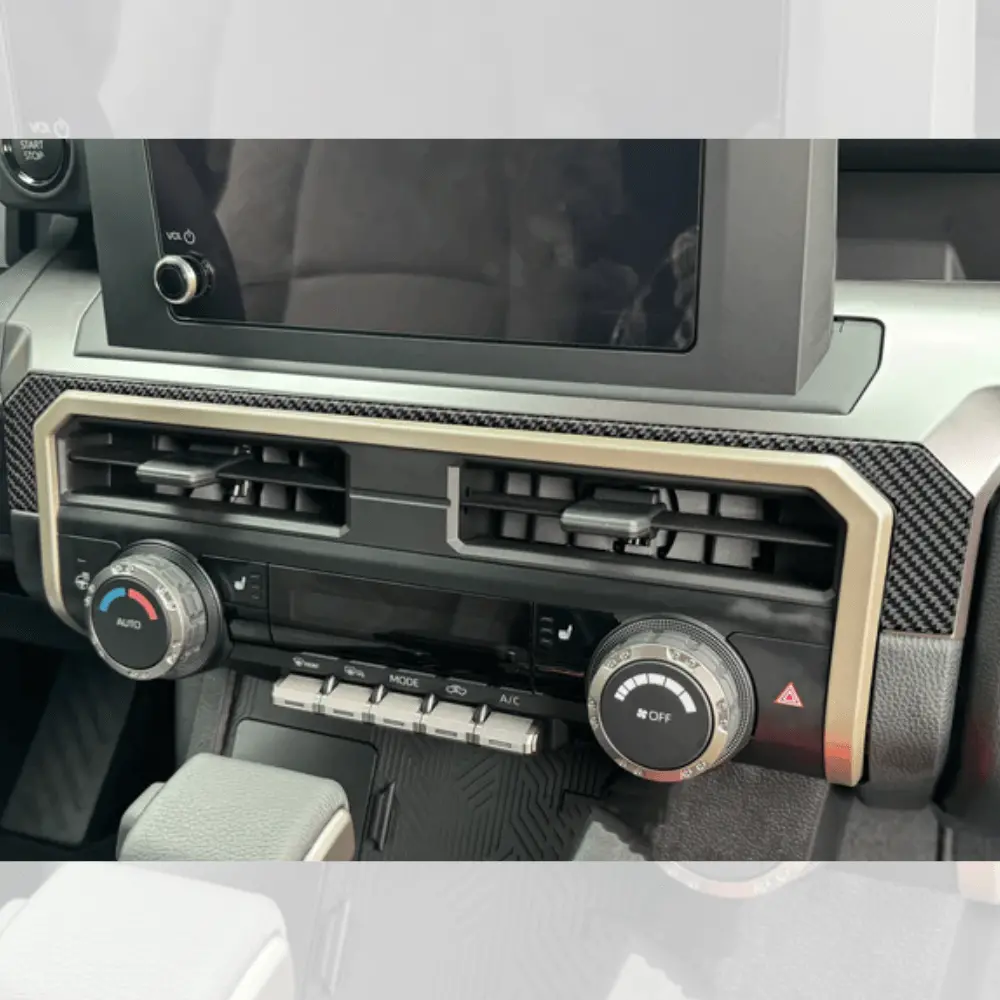 Lower Dash Accent Trim Fits 2024+ Toyota Tacoma 1