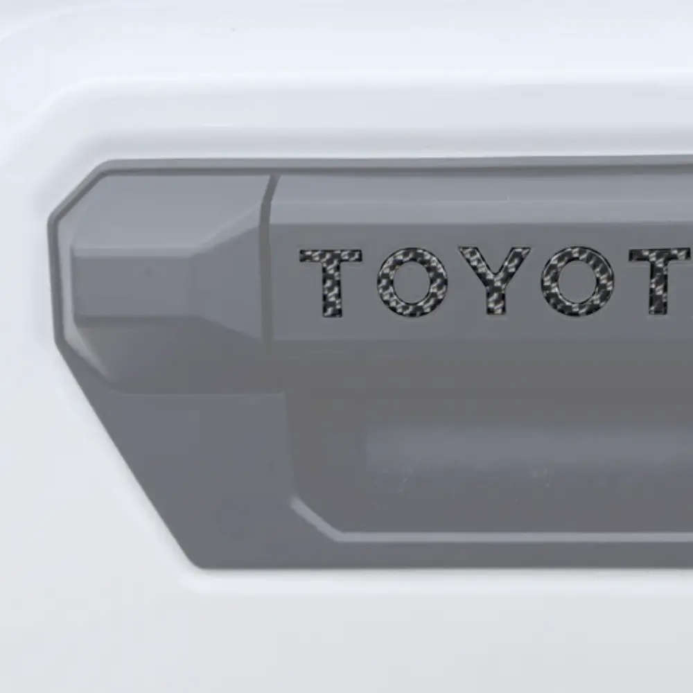 Tailgate Handle Letter Inserts Fits 2024+ Toyota Tacoma 1