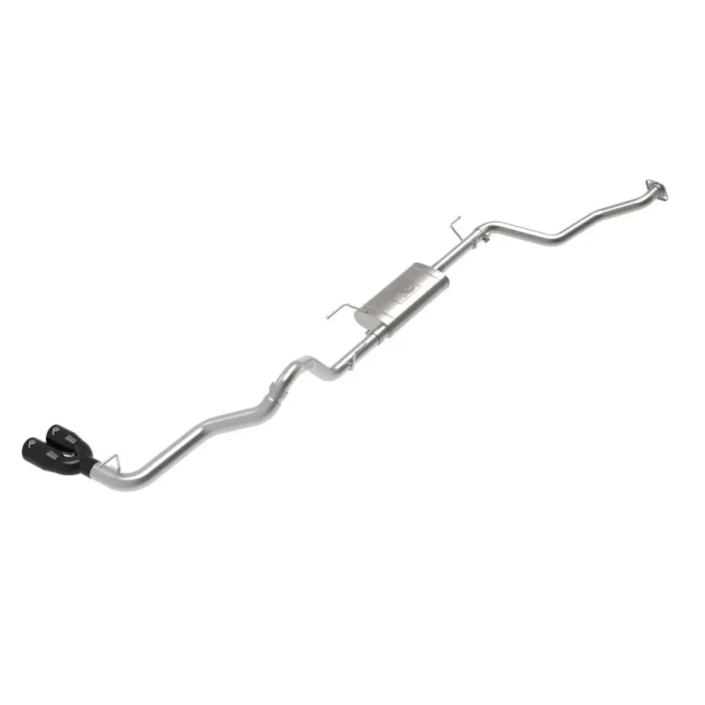 Vulcan Series 2-1/2 In To 3 In 304 Stainless Steel Cat-Back Exhaust System Fita 2024+ Toyota Tacoma 1