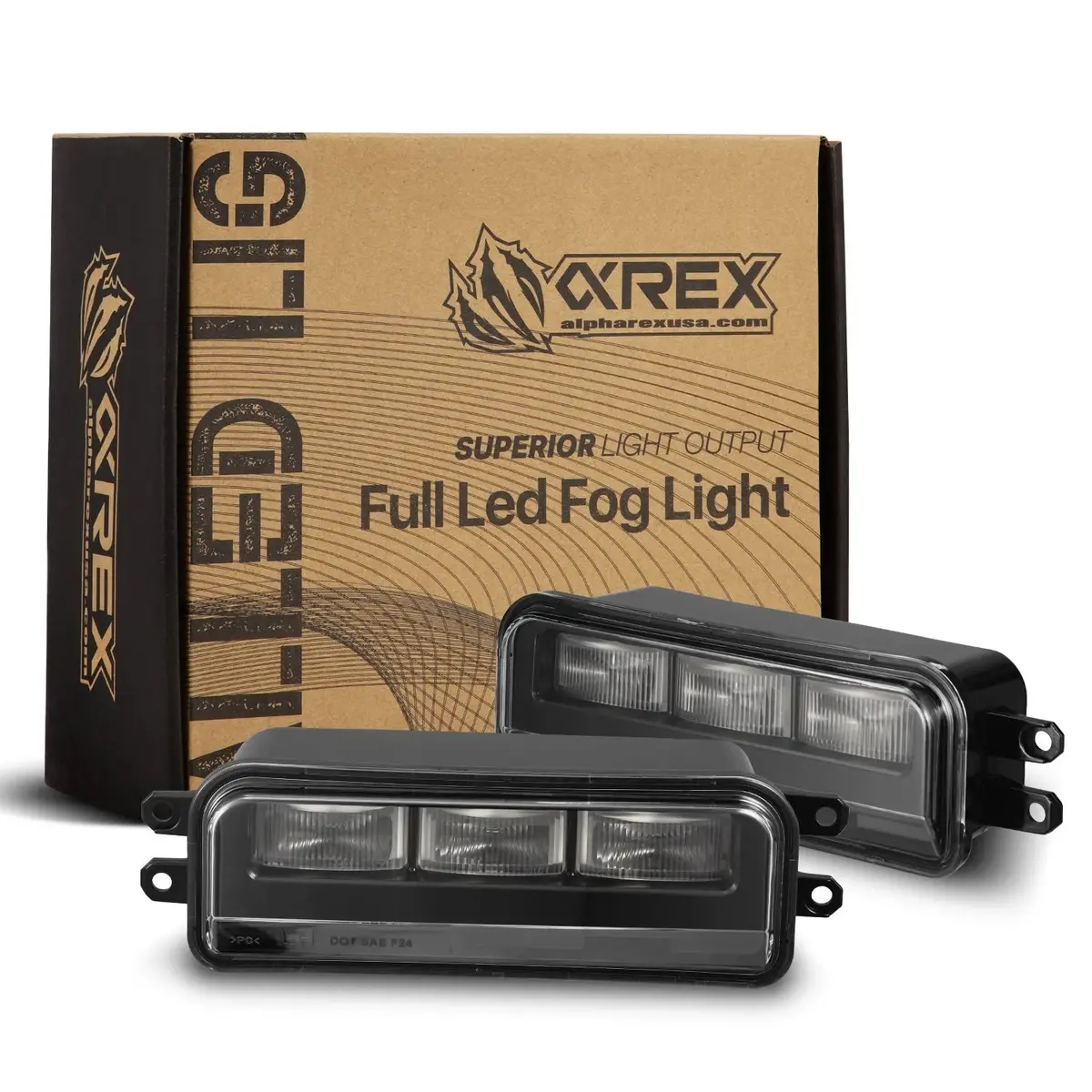Doubletap Dual Color Led Projector Fog Lights Fits 2024+ Toyota Tacoma 1