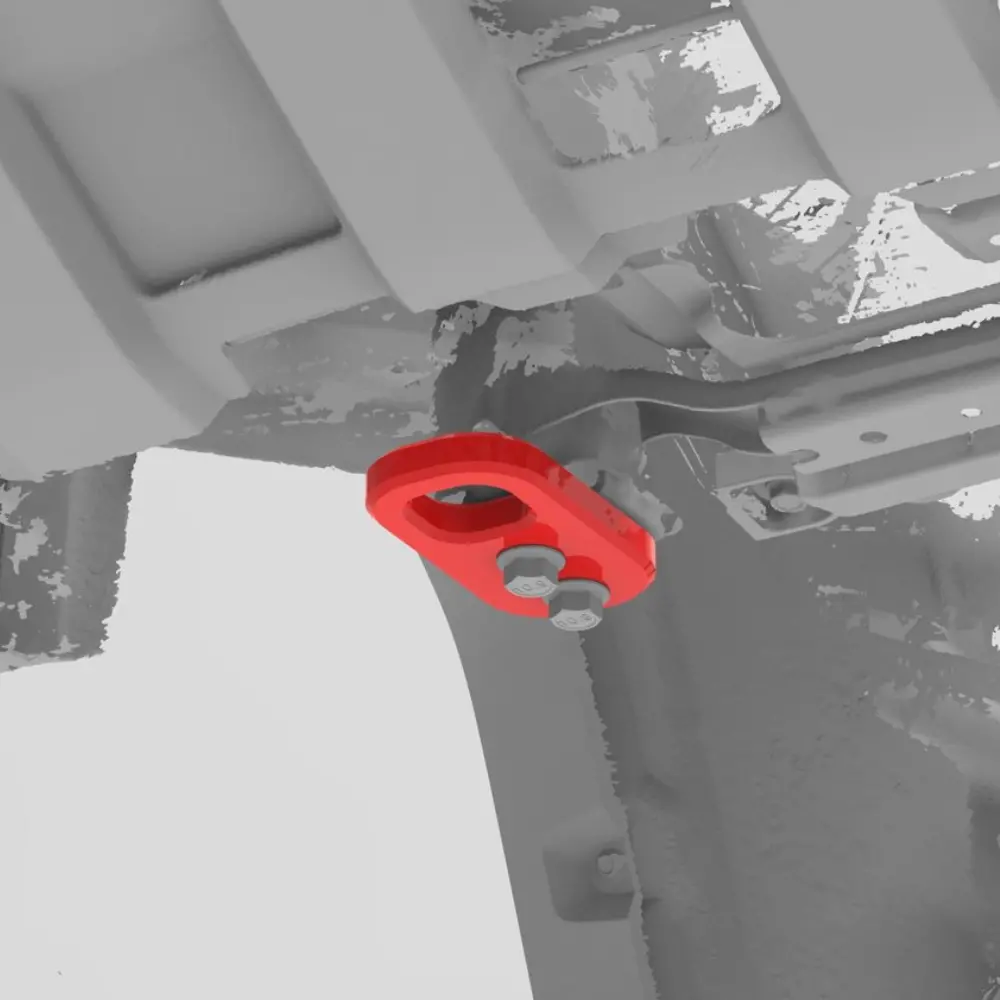 Lower Front Recovery Points Fits 2024+ Toyota Tacoma 2