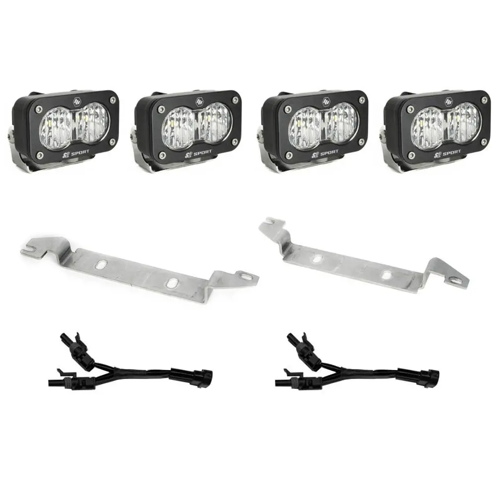 S2 Sport Dual Fog Pocket Light Kit 2024+ Toyota Tacoma 1