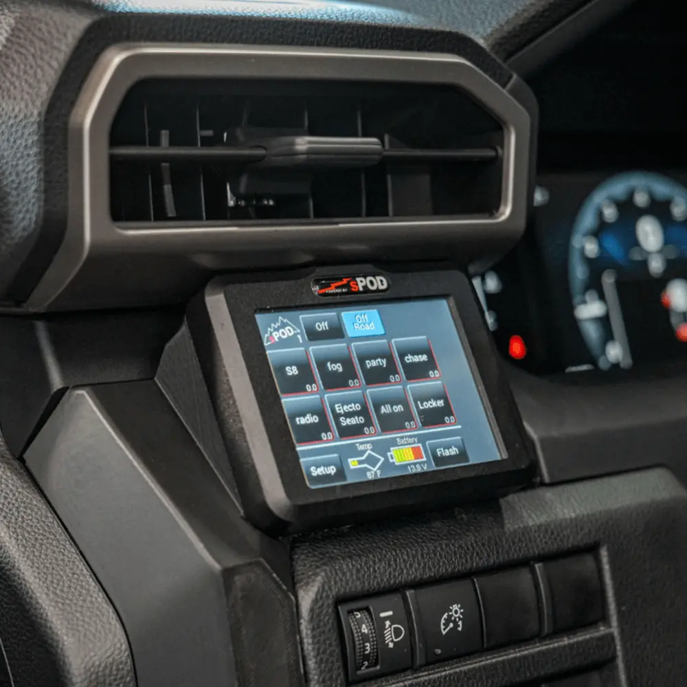 Touchscreen Bantamx Power Management Vehicle Kit Fits 2024+ Toyota Tacoma 1