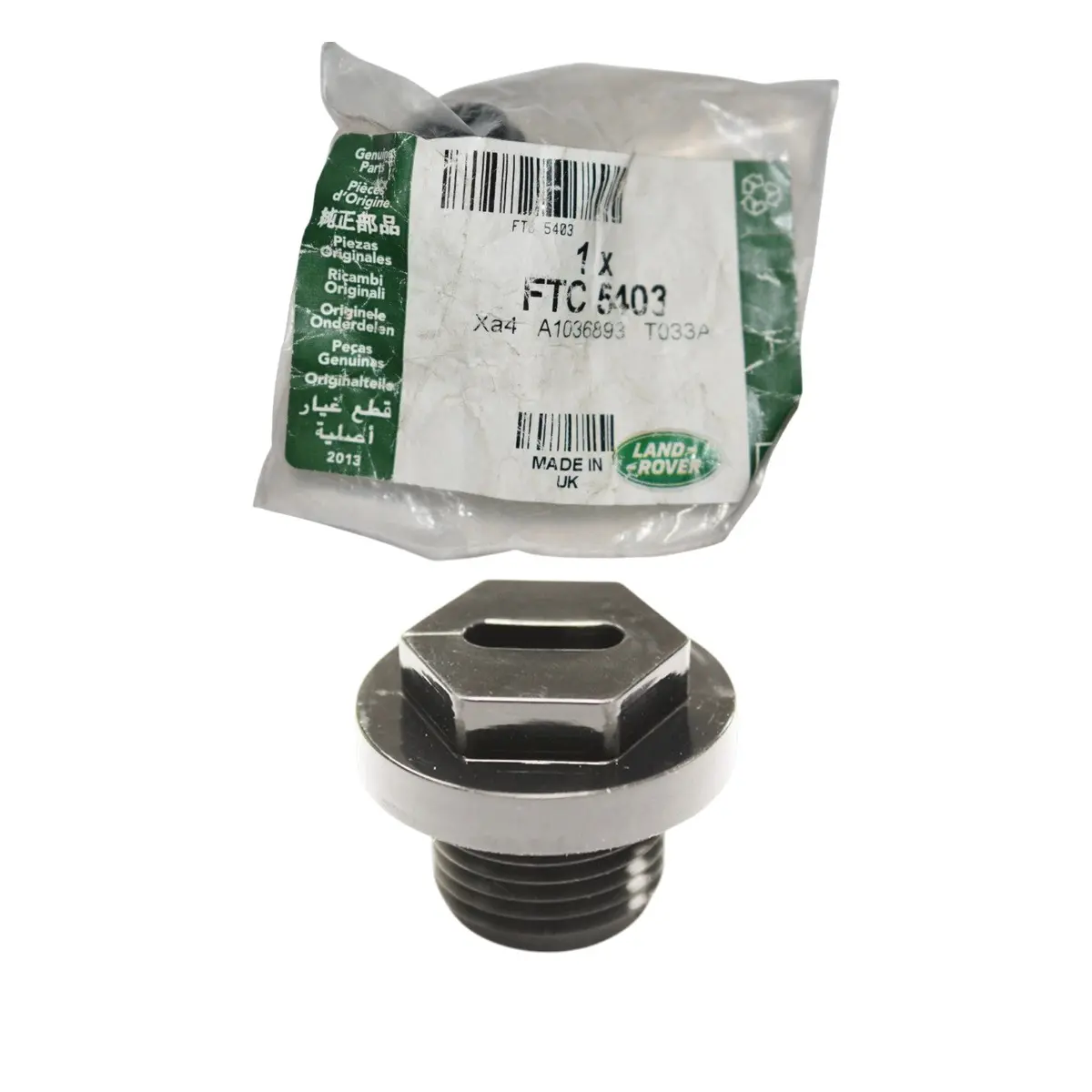 Ftc5403 Diff Oil Level Plug Discovery 2 3