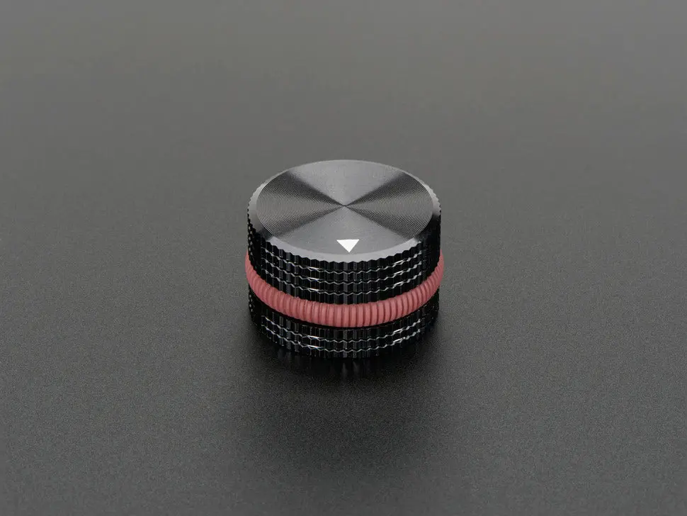 Solid Machined Metal Knob - 1" Diameter 1