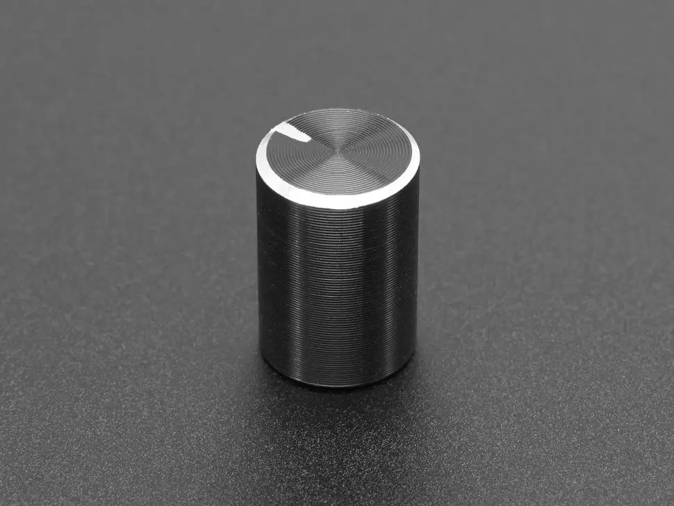 Slim Metal Potentiometer Knob - 10Mm Diameter X 15Mm - T18 1