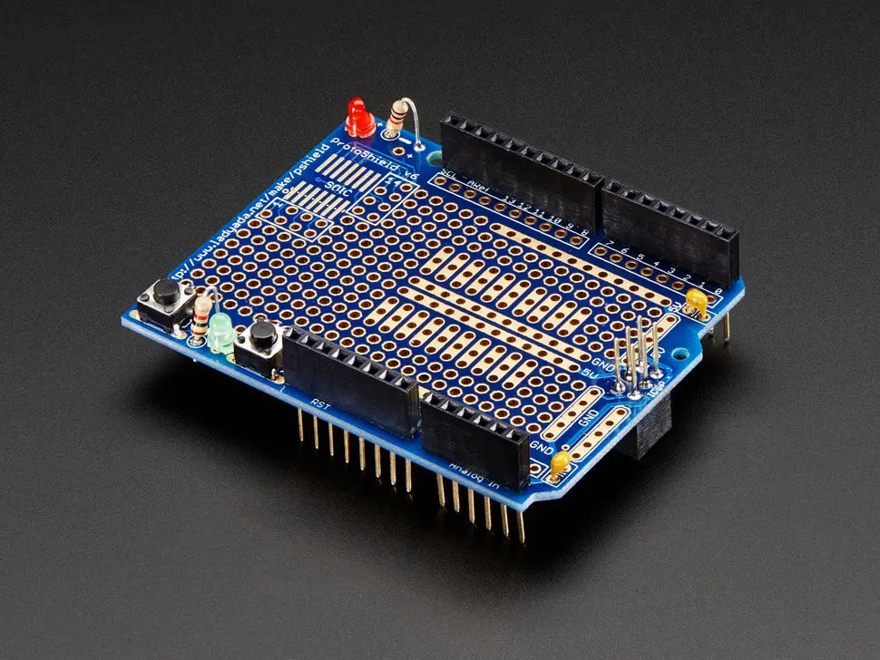 Adafruit Proto Shield For Arduino Unassembled Kit - Stackable - Version R3 1