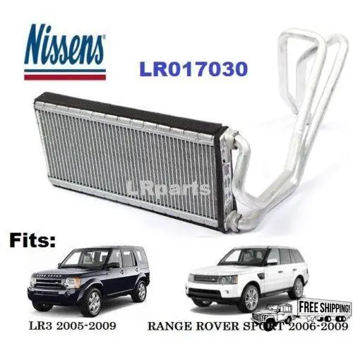 Lr017030g Heater Core Assembly – Nissens Uk – Fits Lr3 & Range Rover Sport 1