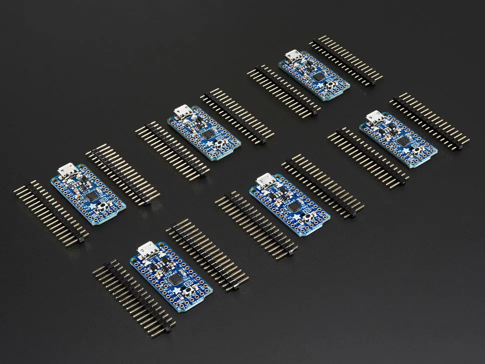 Adafruit Pro Trinket 6-Pack - 3 X 3V And 3 X 5V Trinkets 1