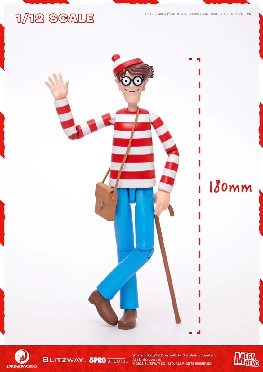 (Standard Version) Where's Waldo 1/12Th Scale Action Figure 1
