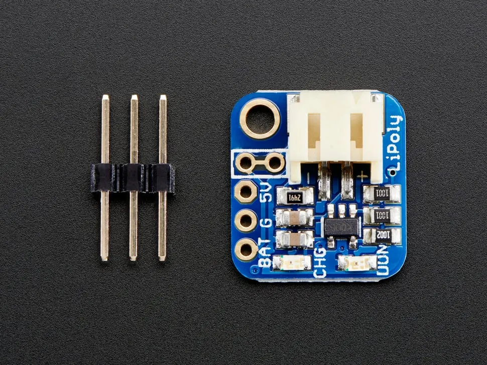 Adafruit Liion/Lipoly Backpack Add-On For Pro Trinket/Itsybitsy 1