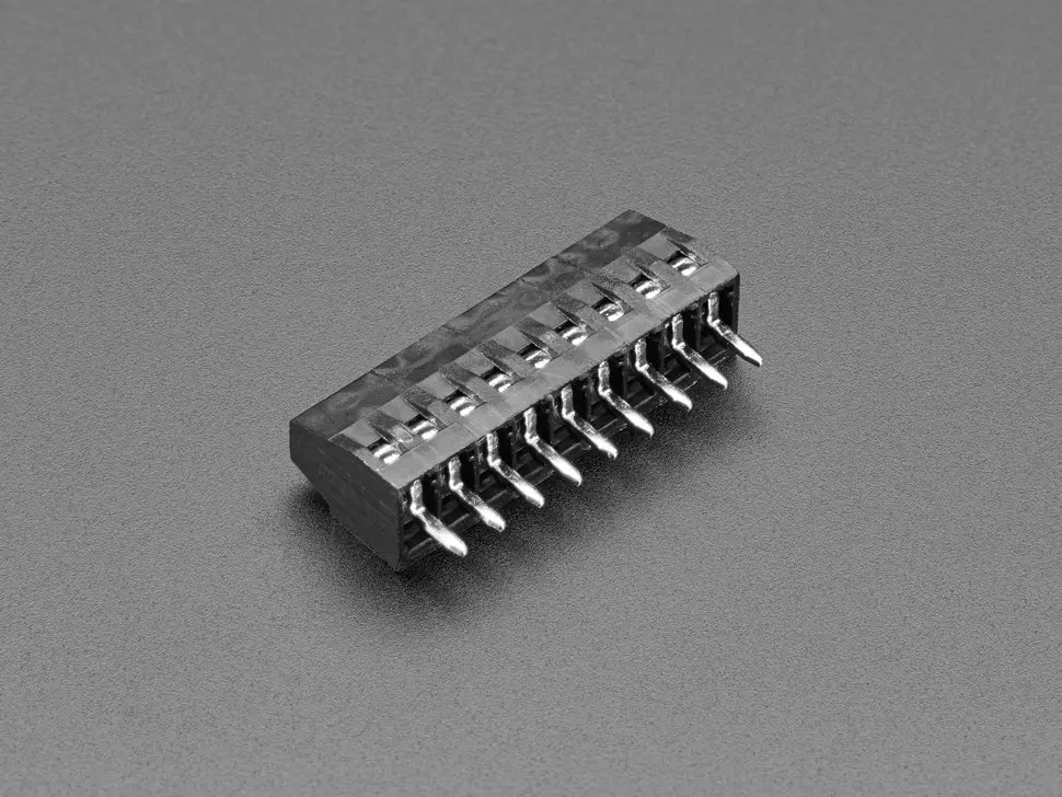 2.54Mm/0.1" Pitch Terminal Block - 9-Pin 1