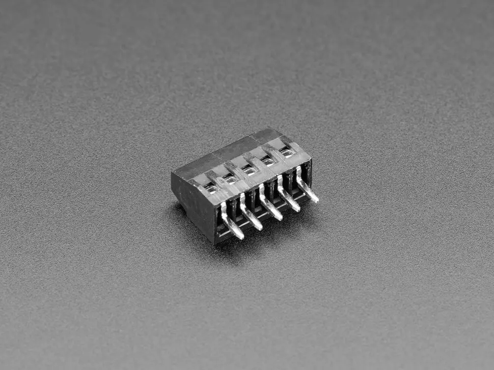 2.54Mm/0.1" Pitch Terminal Block - 5-Pin 1
