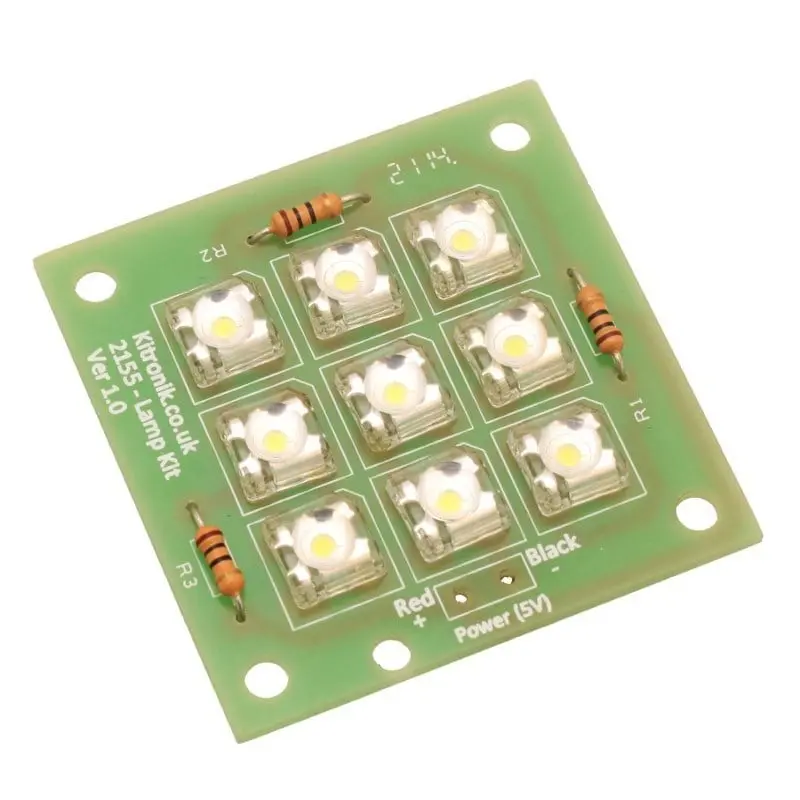 Kitronik 5V Led Desk Lamp Kit 1