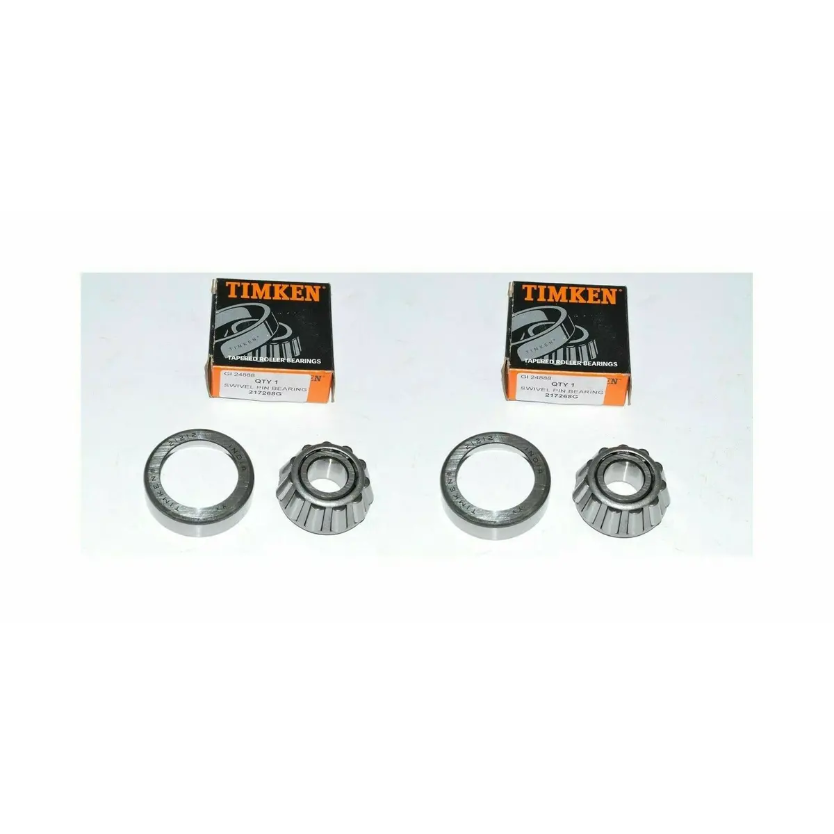 Bottom Swivel Pin Bearings Set X2 1