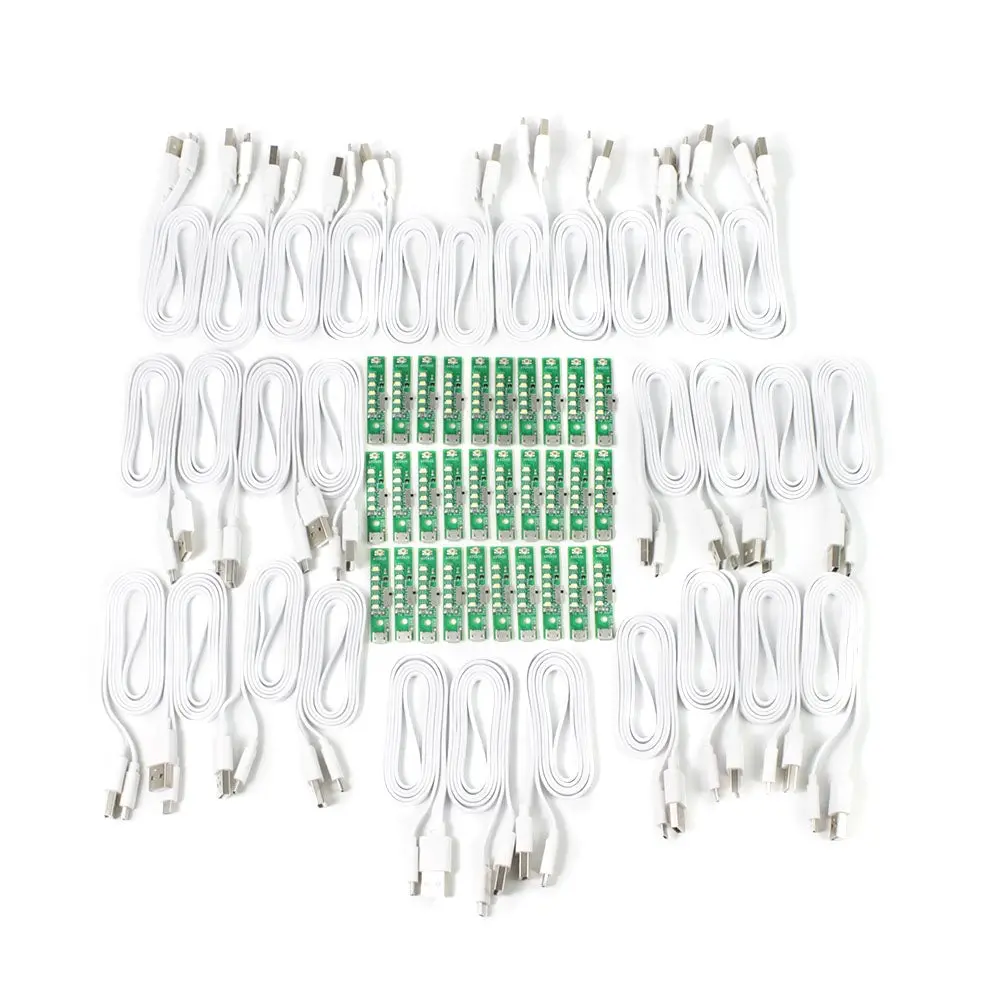 Usb Led Strip With Light Sensor Modules And Usb Leads (30 Pack) 1