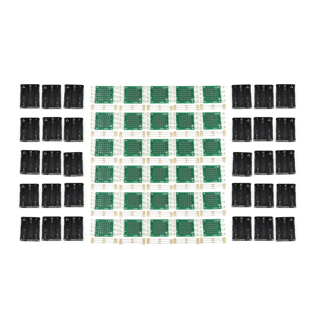 Kitronik 5V Led Desk Lamp Kit - Kit And Battery Holders (Kit Of 30) 1