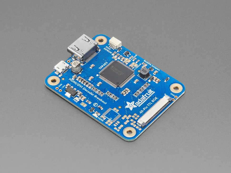 Tfp401 Hdmi/Dvi Decoder To 40-Pin Ttl Breakout - Without Touch 1