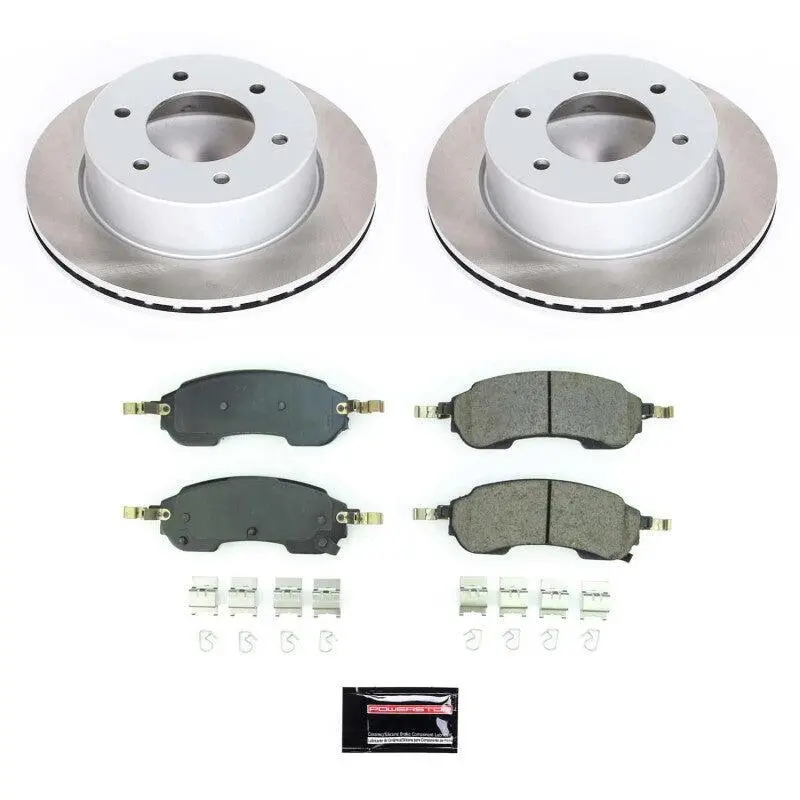 Power Stop Rear Semi-Coated Brake Kit 21-24 Ford Bronco | Sc8763 1