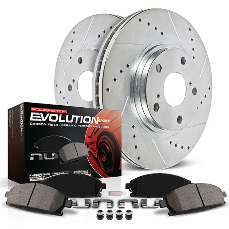 Power Stop Rear Z23 Evolution Brake Kit 22-24 Ford Bronco Raptor | K9243 1