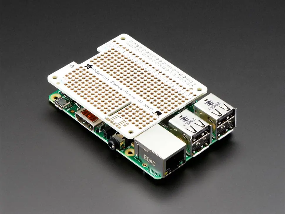 Adafruit Perma-Proto Hat For Pi Mini Kit - No Eeprom 1