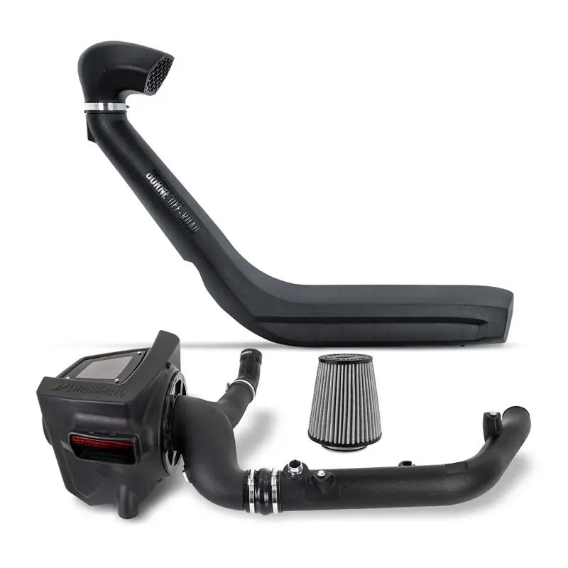 Mishimoto Intake Snorkel Bundle - Dry Washable Filter 2021+ Ford Bronco 2.7L  | Mmb-Br27-21Dw 1