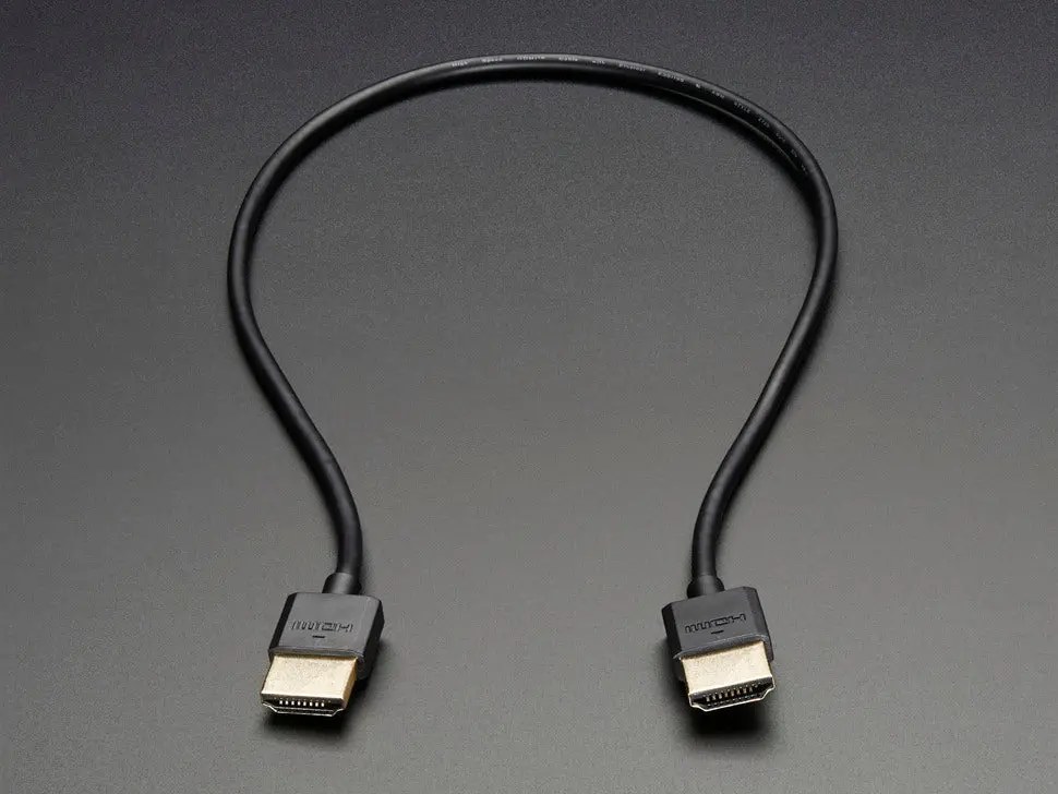 Slim Hdmi Cable - 450Mm / 1.5 Feet Long 1