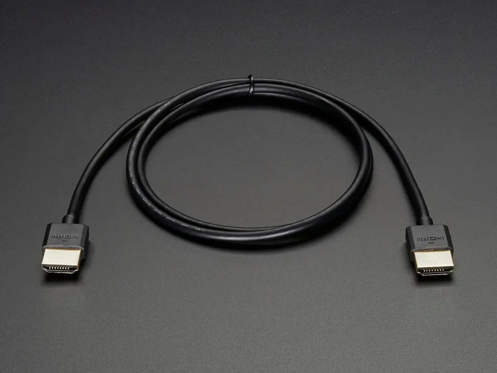 Slim Hdmi Cable - 900Mm / 3 Feet Long 1