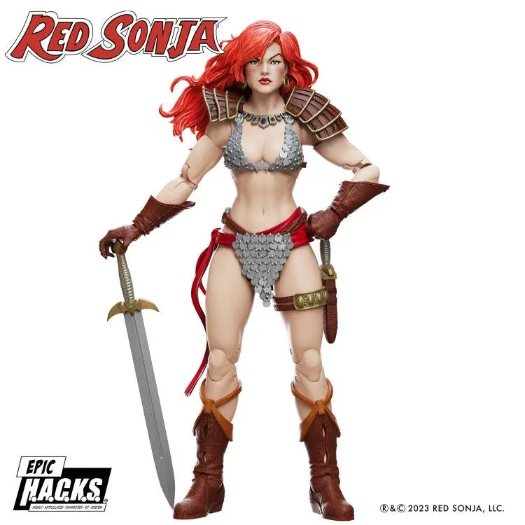 Epic Hacks Red Sonja 6-Inch Figure 1