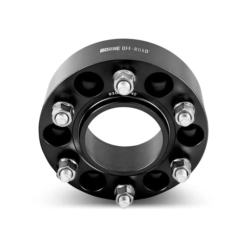 Borne Off-Road 6X135 2 Inch Black Wheel Spacers For 22+ Ford Bronco Raptor & 2015+ Ford F150 (Pair) | Bnws-007-500Bk 1