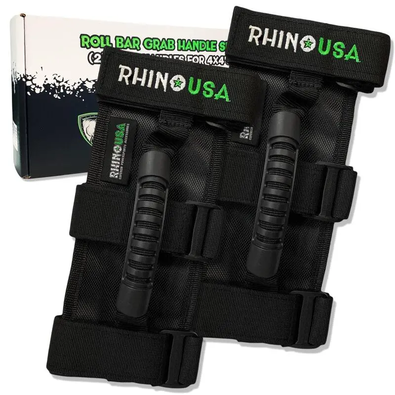 Rhino Usa Heavy-Duty Roll Bar Grab Handles | Rno-Hndls-4X4 1