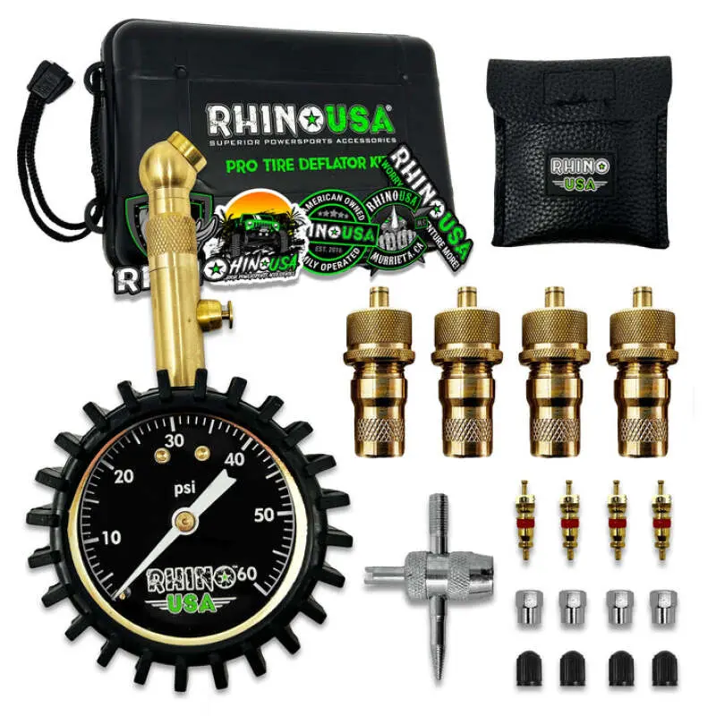 Rhino Usa Pro Tire Deflator Kit (4 Pack) | Deflators-4Pk 1