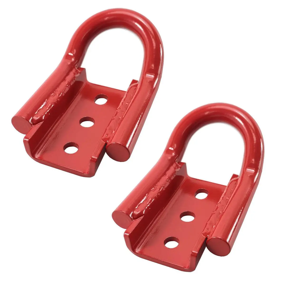 Upr Red Rear Tow Hook For 2021+ Ford Bronco & Bronco Raptor (Pair) 1