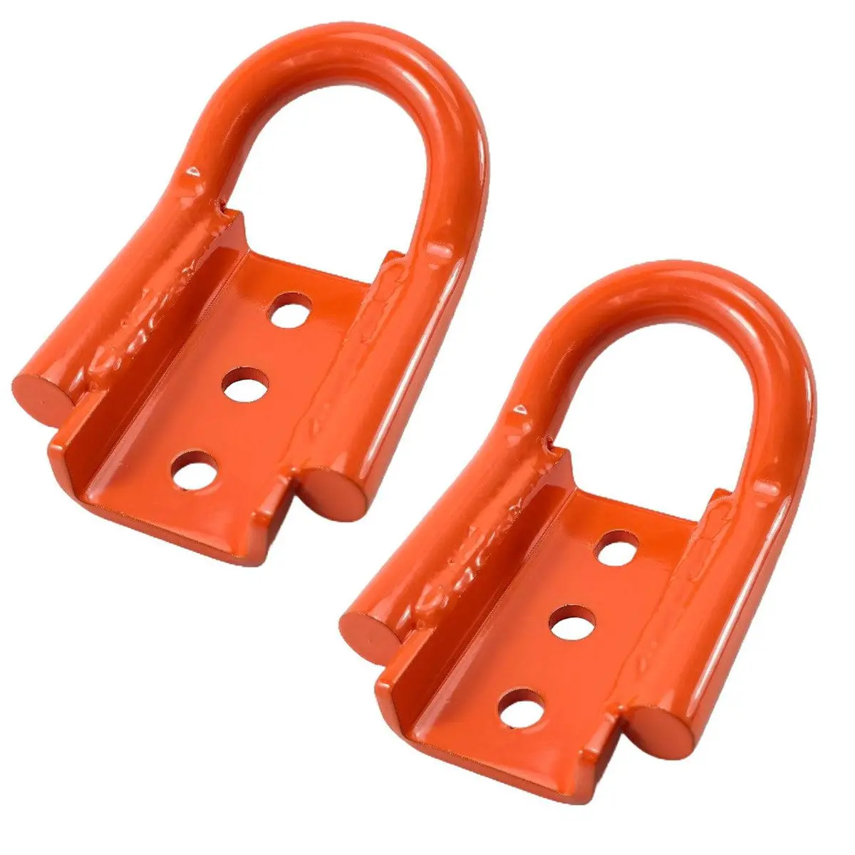 Upr Orange Rear Tow Hook For 2021+ Ford Bronco & Bronco Raptor (Pair) 1