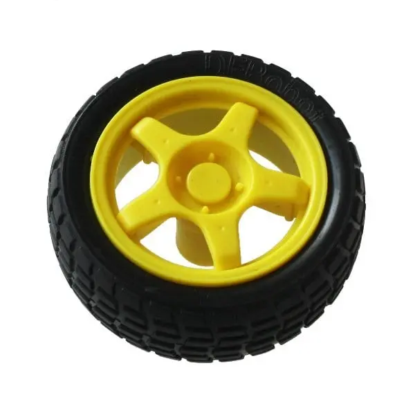Wheel For Geared Hobby Motor 1