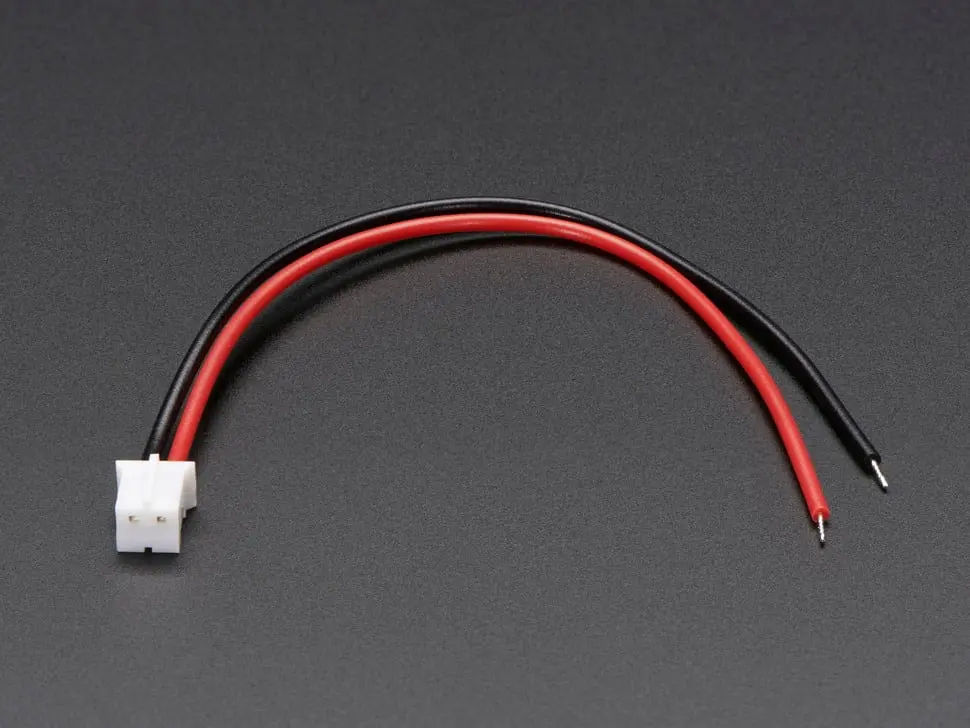 Jst Ph 2-Pin Cable - Female Connector 100Mm 1