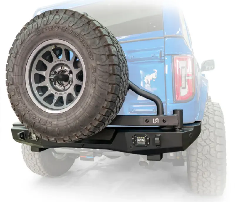 Turn Offroad 2021+ Ford Bronco Swing Out Tire Carrier Rear Bumper 1 Of 2 | Rb4-M1 1