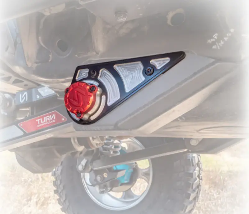 Turn Offroad 2021+ Ford Bronco Billet Lower Control Arm Mount Covers | Sulm-M1 1