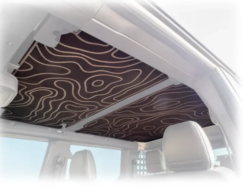 Turn Offroad 2021+ Ford Bronco Foam Headliner For Tr10 Hardtop Black | Htbr-Hl01 1