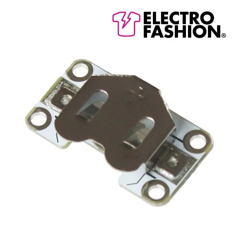Kitronik Sewable Miniature Coin Cell Holder 1