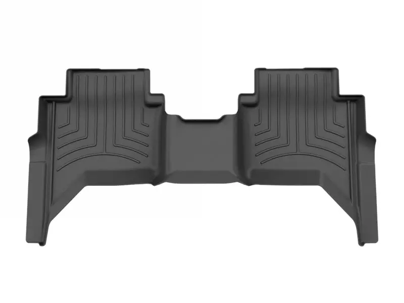 Weathertech Black Rear Floor Mats For 24+ Ford Ranger Raptor 1