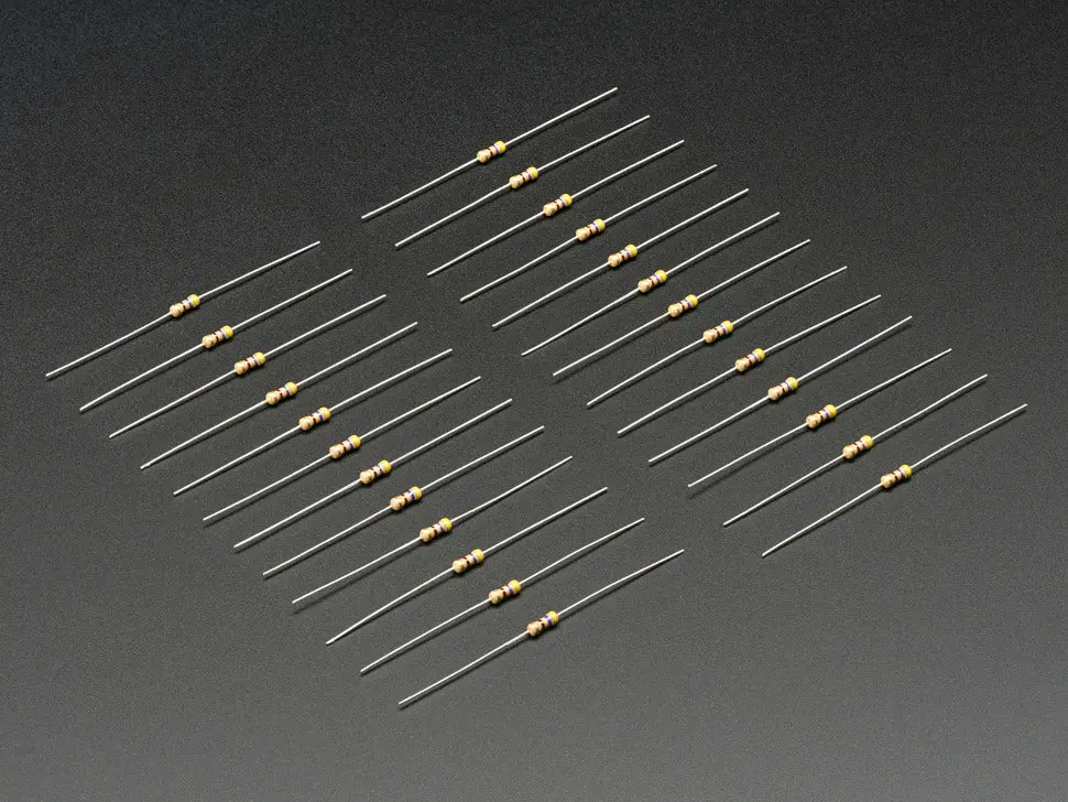 Through-Hole Resistors - 470 Ohm 5% 1/4W - Pack Of 25 1