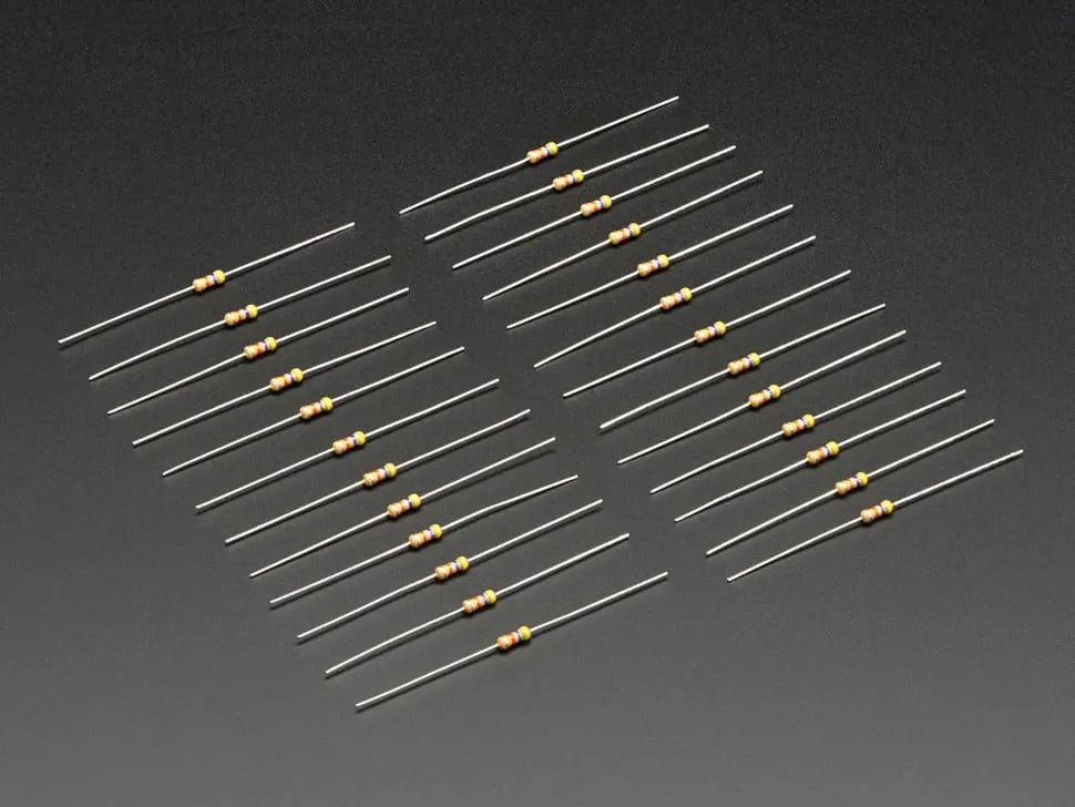 Through-Hole Resistors - 47K Ohm 5% 1/4W - Pack Of 25 1