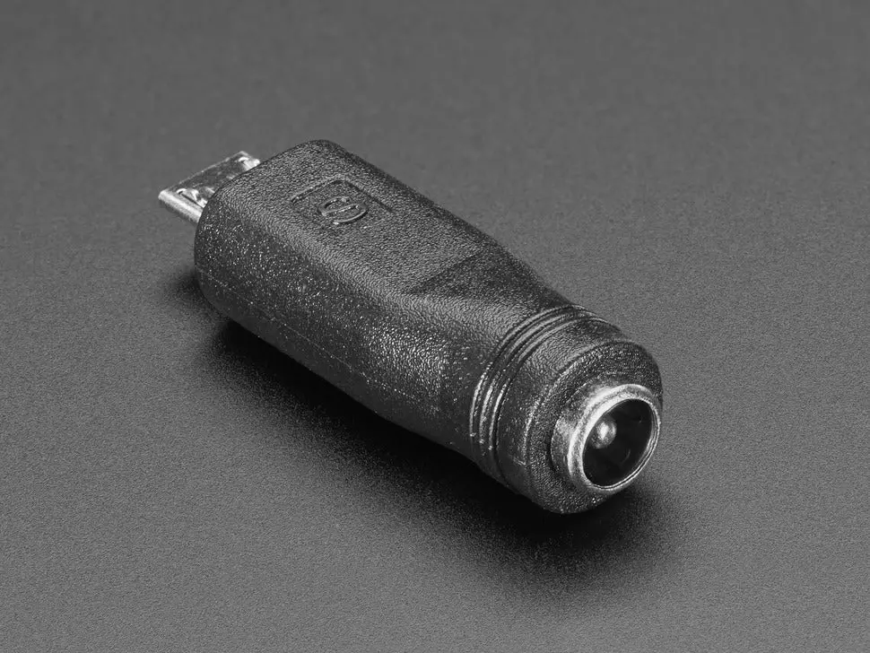 Microusb To 5.5/2.1Mm Dc Barrel Jack Adapter 1